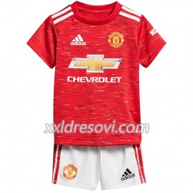 Manchester United Domaći Dječji Komplet Dresovi za Nogomet 2020-2021 (+ kratke hlače)